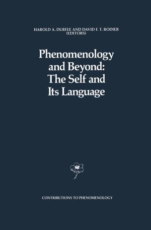 Cover of the book Phenomenology and Beyond: The Self and Its Language by Arthur Schopenhauer