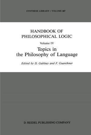 Cover of the book Handbook of Philosophical Logic by J. Agassi