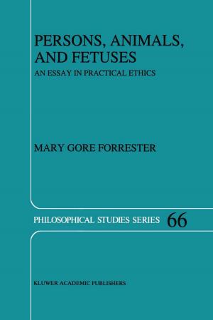 Cover of the book Persons, Animals, and Fetuses by John Stuart Mill