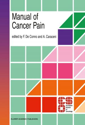 Cover of the book Manual of Cancer Pain by J.J. Woldendorp, Hans Keman, I. Budge