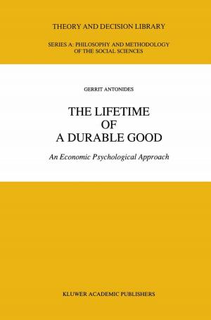 Cover of the book The Lifetime of a Durable Good by Akiva M. Yaglom