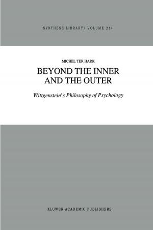 Cover of the book Beyond the Inner and the Outer by N. MacCormick, Ota Weinberger