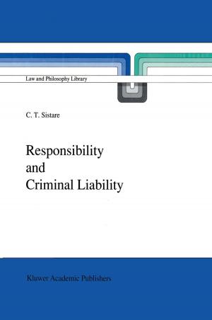 Cover of the book Responsibility and Criminal Liability by 