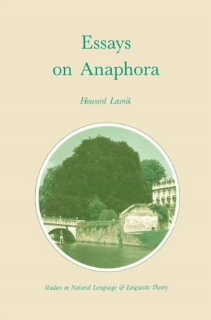 Cover of the book Essays on Anaphora by August Marx