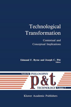 Cover of the book Technological Transformation by Joseph Bobik, H.J. Rupieper