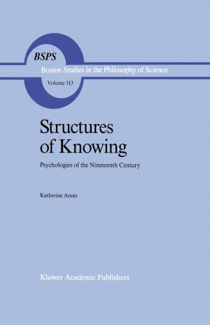 Cover of the book Structures of Knowing by Fabio Cavallini, Fulvio Crisciani