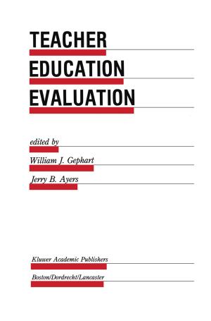 Cover of the book Teacher Education Evaluation by Eugene G. Morozov, Alexander N. Demidov, Roman Y. Tarakanov, Walter Zenk