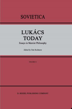 Cover of the book Lukács Today by 