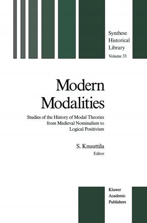 Cover of the book Modern Modalities by Sophie Roux