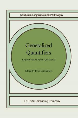 Cover of the book Generalized Quantifiers by Minette Mans