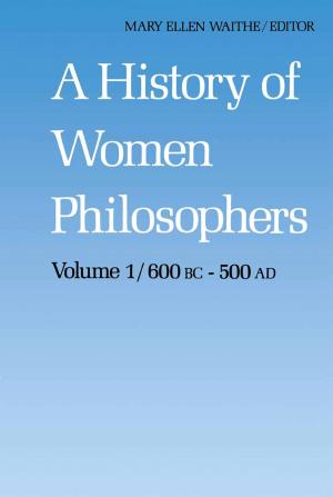 Cover of the book A History of Women Philosophers by Guy Faguet