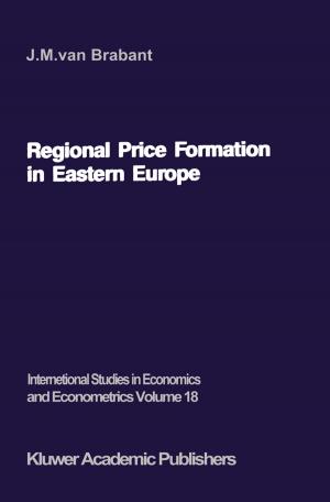 Cover of the book Regional Price Formation in Eastern Europe by E.W. Hofstee, Kingsley Davis, W. Petersen