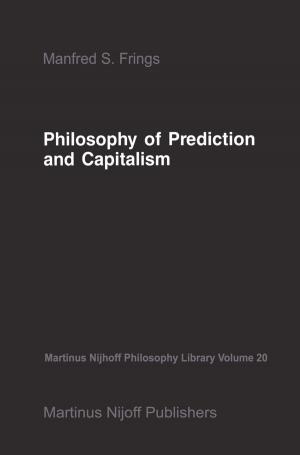 Cover of the book Philosophy of Prediction and Capitalism by 