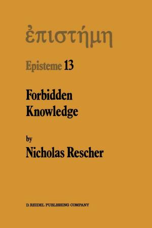 Cover of the book Forbidden Knowledge by Filip Grygar, László Hajnal, Karel Kleisner, Zdenek Kratochvíl, Zdenek Neubauer, Anton Markoš