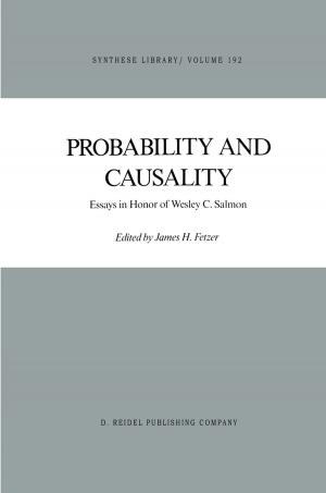 Cover of the book Probability and Causality by S. Musterd, W. Ostendorf, M. Breebaart