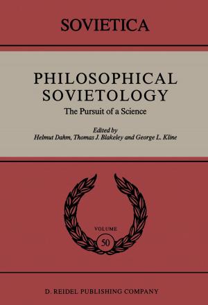 Cover of the book Philosophical Sovietology by Bernice Glatzer Rosenthal