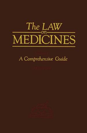 Cover of the book The Law on Medicines by E.F. Oeser