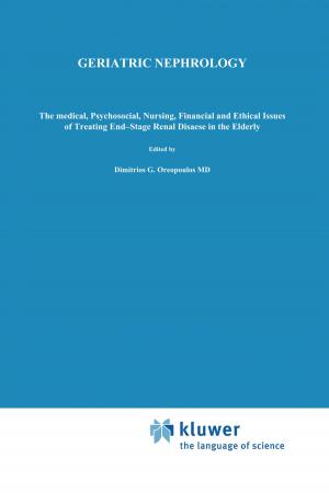 Cover of the book Geriatric Nephrology by J. Bánóczy
