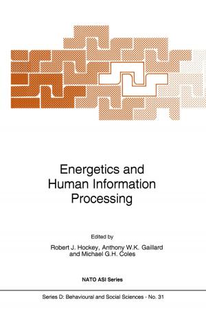 Cover of the book Energetics and Human Information Processing by Jiyuan Yu