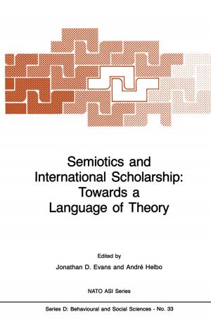 Cover of the book Semiotics and International Scholarship: Towards a Language of Theory by B. Lyman