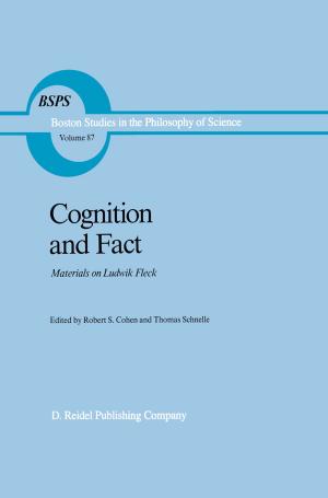 bigCover of the book Cognition and Fact by 
