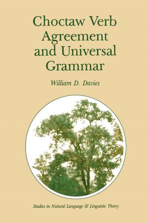 Book cover of Choctaw Verb Agreement and Universal Grammar