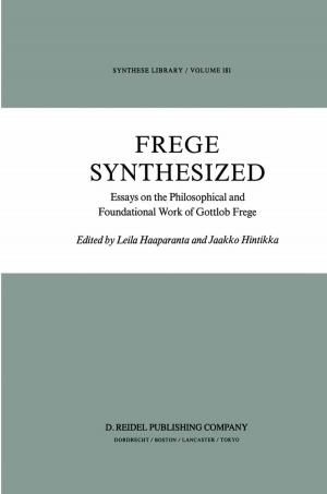 Cover of the book Frege Synthesized by Nat Rutter, Andrea Coronato, Karin Helmens, Jorge Rabassa, Marcelo Zárate