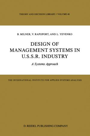 Cover of the book Design of Management Systems in U.S.S.R. Industry by 