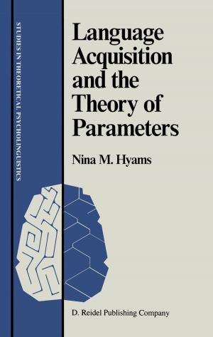 Cover of the book Language Acquisition and the Theory of Parameters by G. Strube