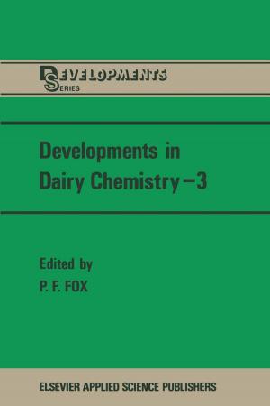 Cover of the book Developments in Dairy Chemistry—3 by Evandro Menezes de Carvalho