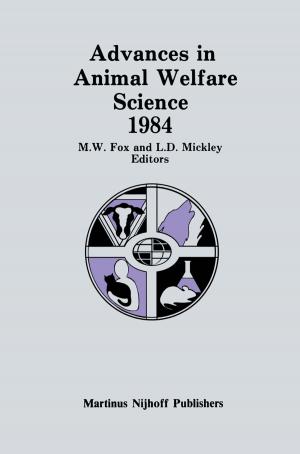 bigCover of the book Advances in Animal Welfare Science 1984 by 
