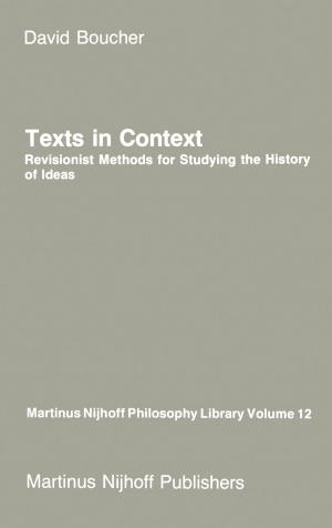 Cover of the book Texts in Context by John U. Nef, University of Chicago