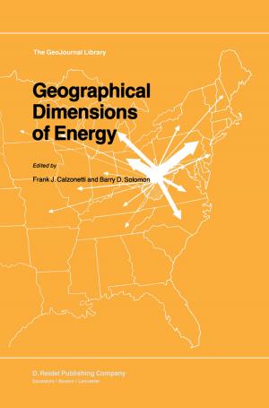 Cover of the book Geographical Dimensions of Energy by J. J. Chattot, M. M. Hafez