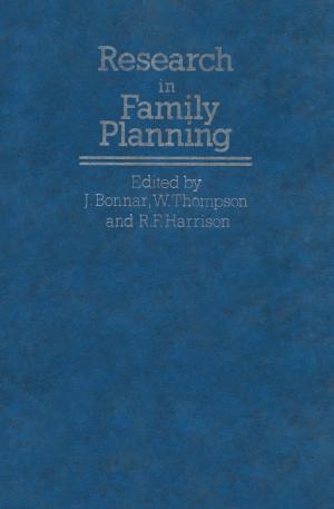 Cover of the book Research in Family Planning by I. Boba
