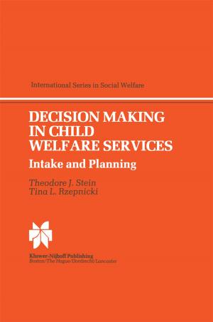 Cover of the book Decision Making in Child Welfare Services by D. de Moulin
