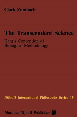 Cover of the book The Transcendent Science by R.P. van Wijk van Brievingh