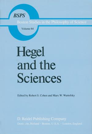 Cover of the book Hegel and the Sciences by Robert A. Crone