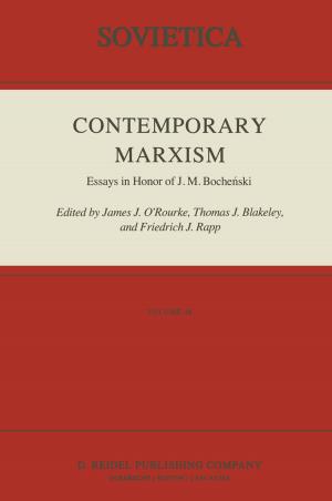 Cover of the book Contemporary Marxism by Elfi Van Overloop, Vladimir D. Gorokhov