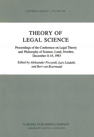Cover of the book Theory of Legal Science by J. S. Aber, David G. Croot, Mark M. Fenton