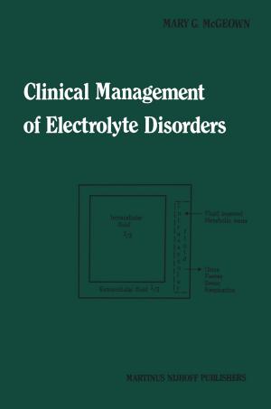 Cover of the book Clinical Management of Electrolyte Disorders by J.W. Reeders, G.N.J. Tijtgat, G. Rosenbusch, S. Gratama