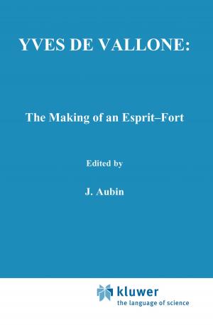 Cover of the book Yves de Vallone: The Making of an Esprit-Fort by Edmund Husserl