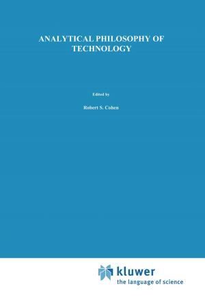 Cover of the book Analytical Philosophy of Technology by Søren Overgaard