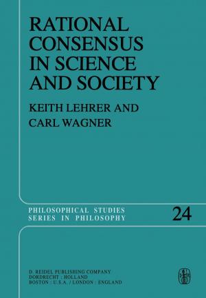 Cover of the book Rational Consensus in Science and Society by James H. Hitchman