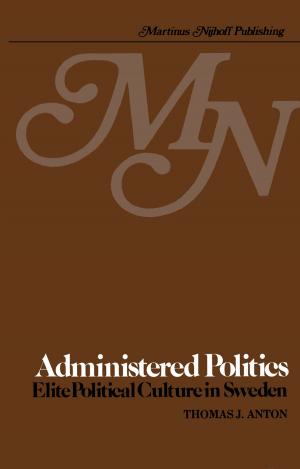 Cover of the book Administered Politics by Petra Hendriks