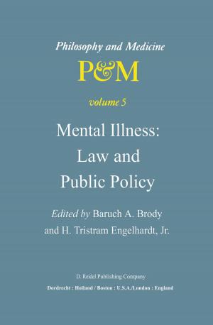 Cover of the book Mental Illness: Law and Public Policy by Smangele Mildred