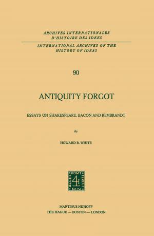 Cover of the book Antiquity Forgot by J.David Singer