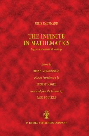 Cover of the book The Infinite in Mathematics by E. Levinas