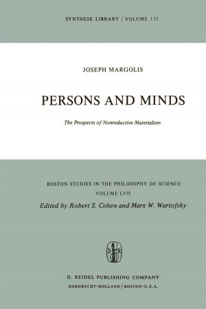 bigCover of the book Persons and Minds by 