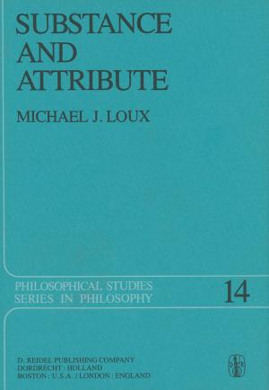 Book cover of Substance and Attribute