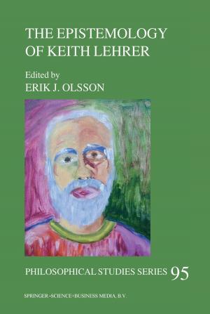 Cover of The Epistemology of Keith Lehrer